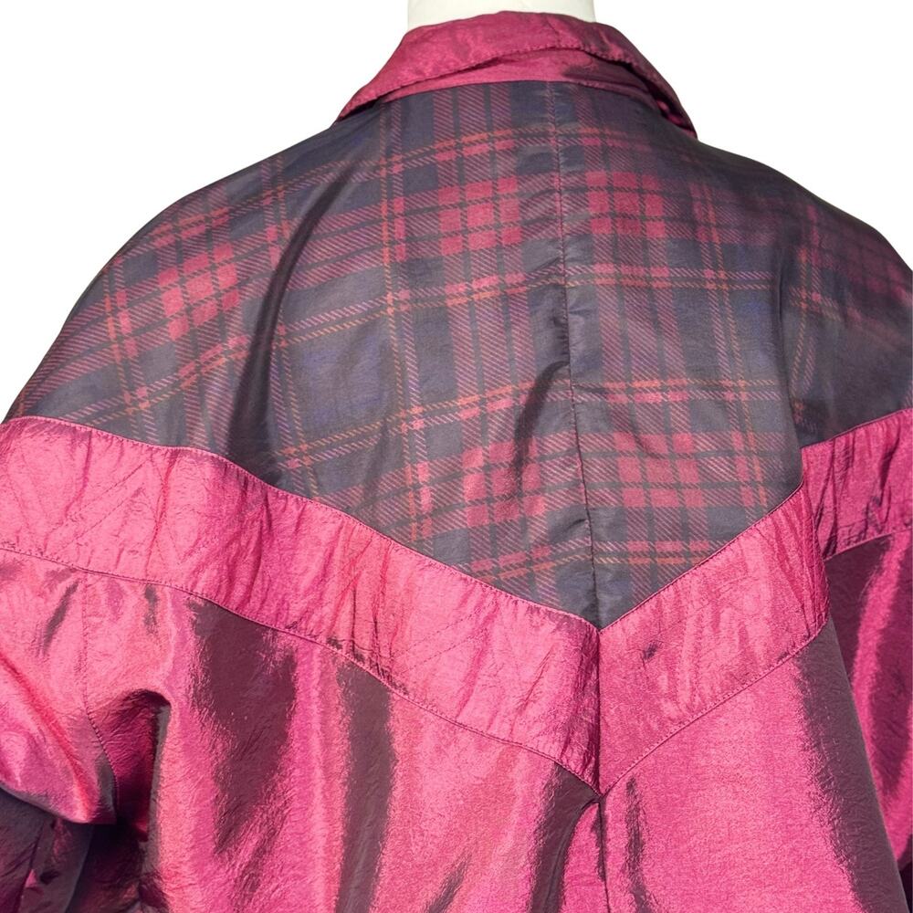 Vintage 90s Sunterra Tracksuit Womens PL | Plaid Jacket Pants Set NWOT condition - Picture 8 of 14